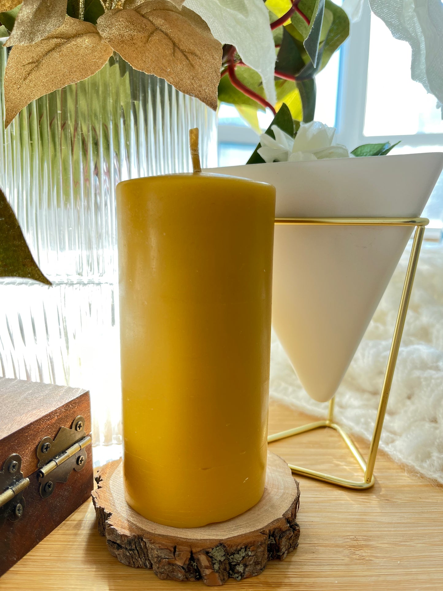 Beeswax Pillar - Large