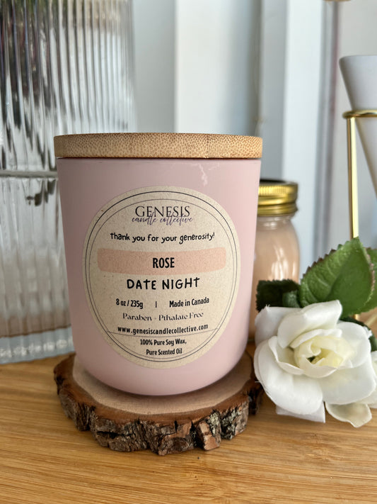 Rose Scented Candle