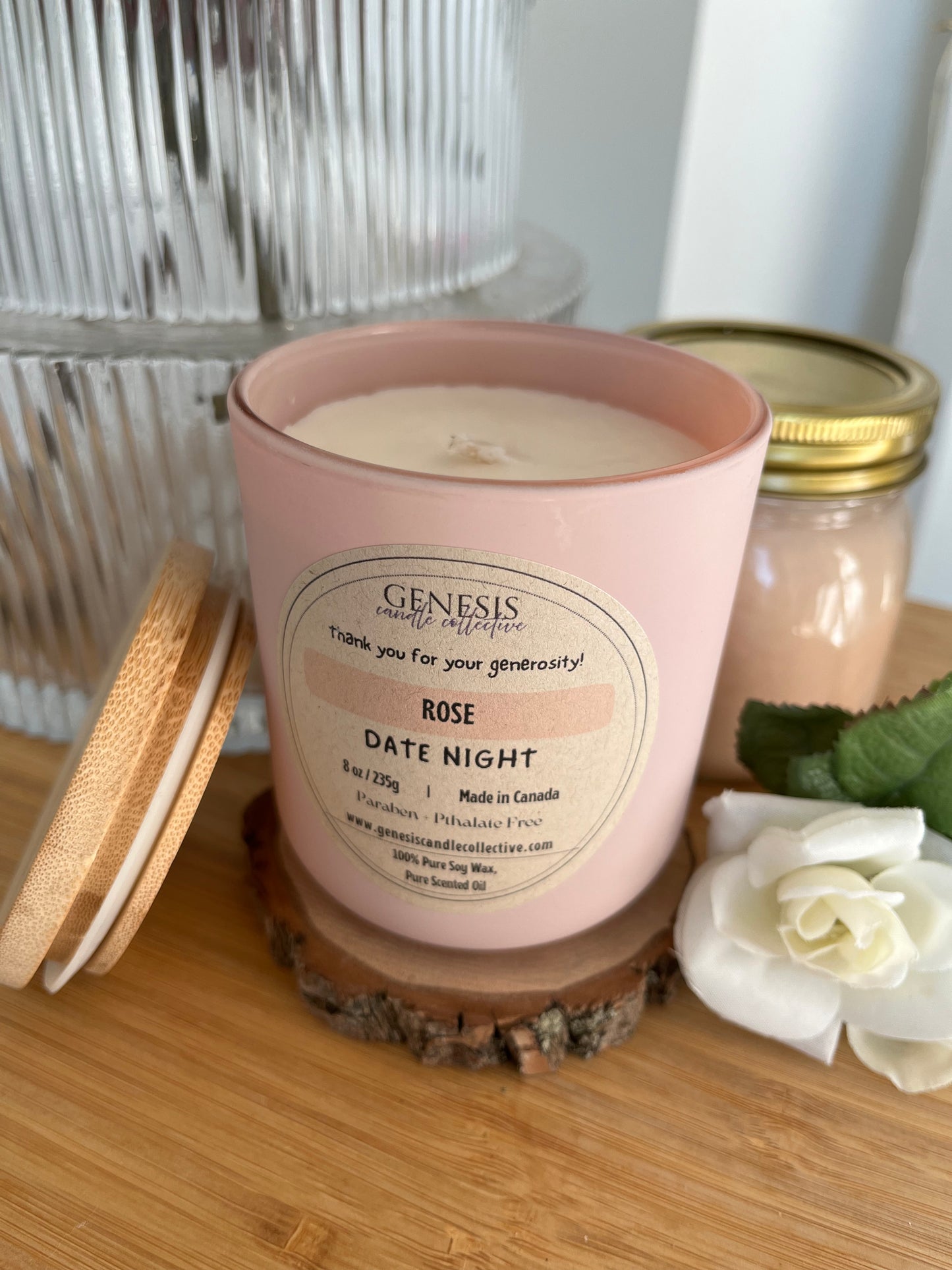 Rose Scented Candle