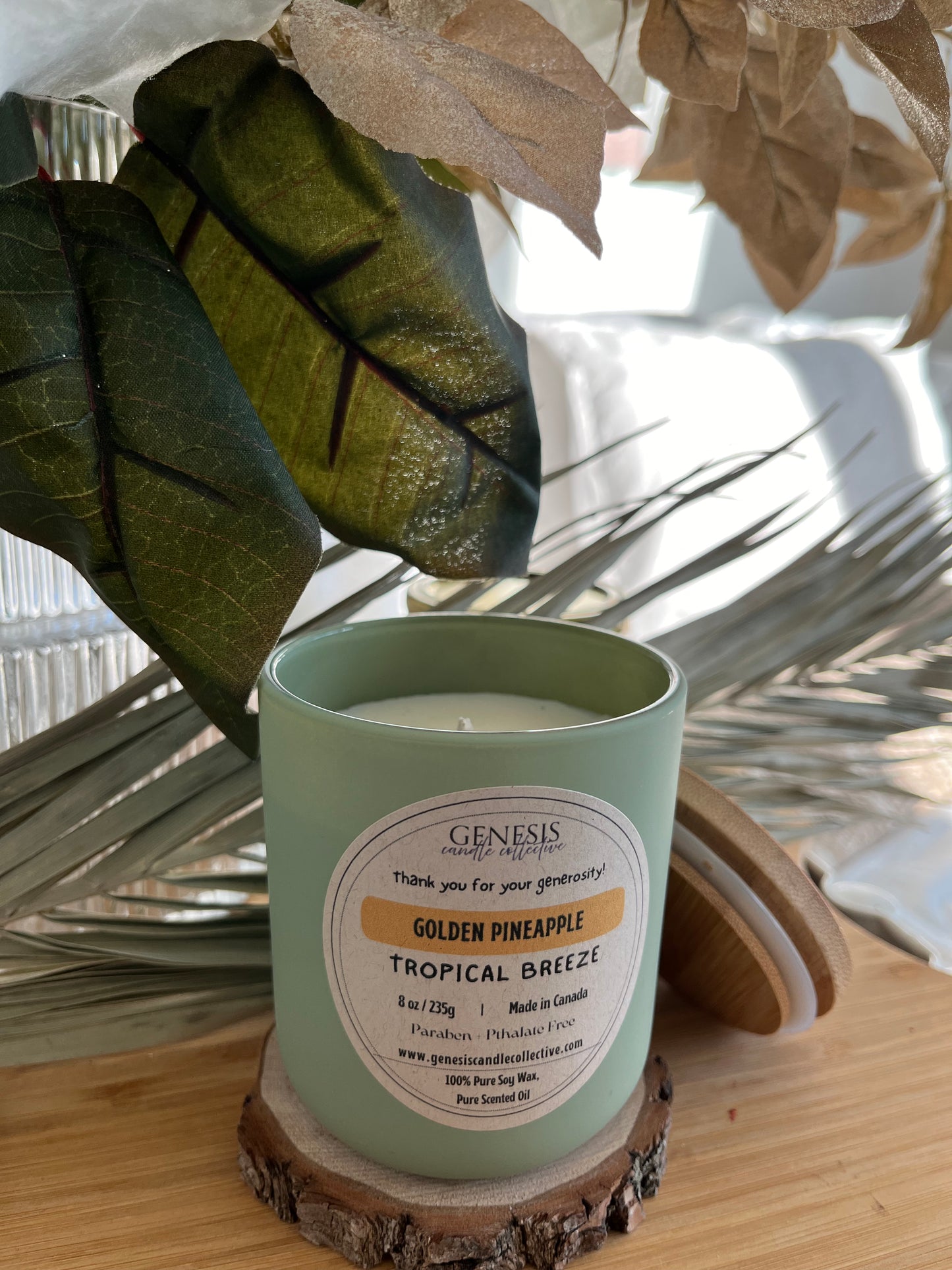 Golden Pineapple Scented Candle