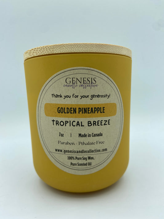 Golden Pineapple Scented Candle